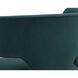 Isidore Meg Teal Lounge Chair